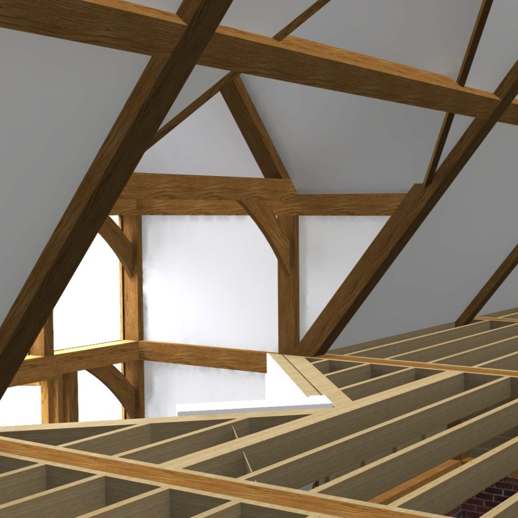 mistletoe cottage stelling minnis canterbury new build render interior architecture