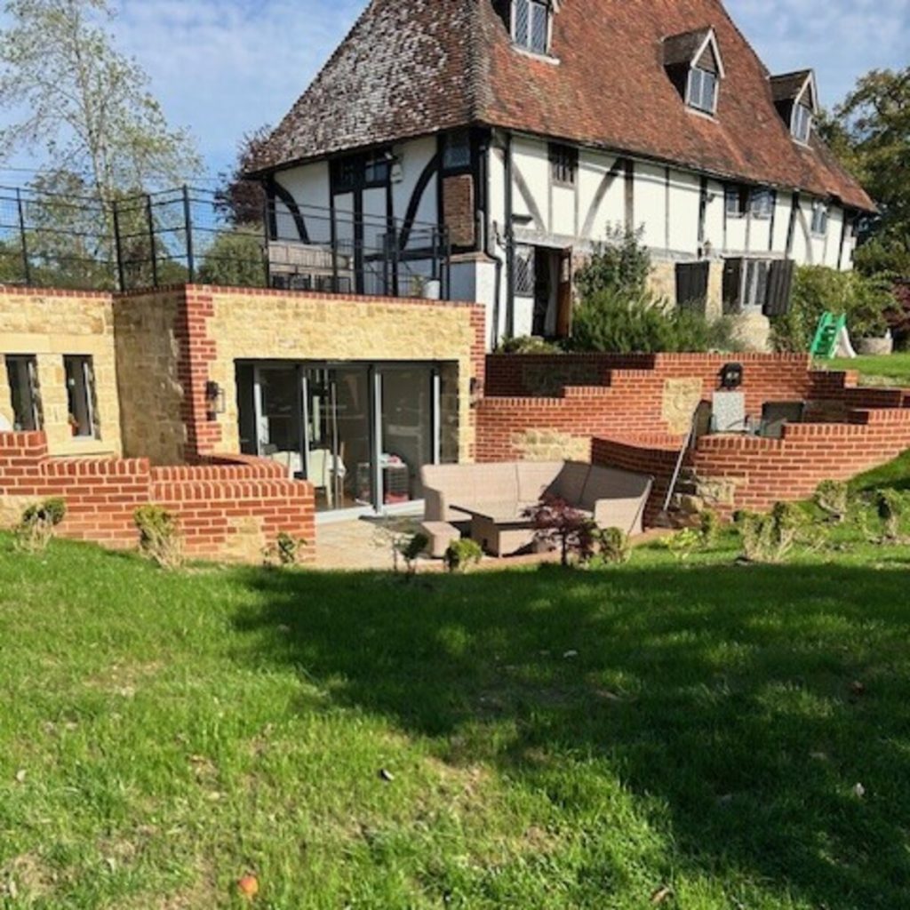 Grade II* Listed Wealden Hall House Extension 9