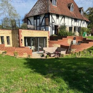 Grade II* Listed Wealden Hall House Extension 12