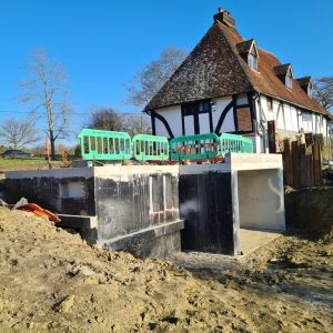 Grade II* Listed Wealden Hall House Extension 11