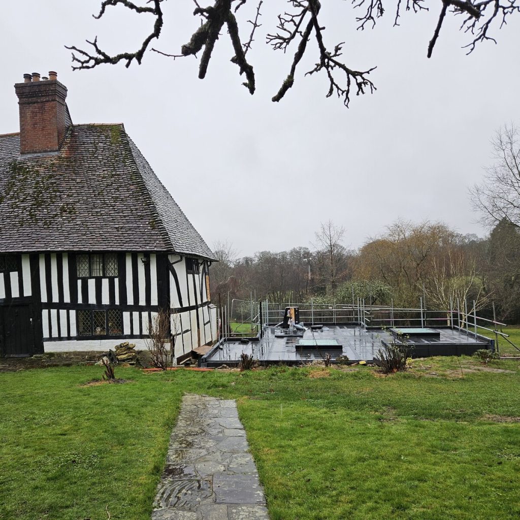 Grade II* Listed Wealden Hall House Extension 7