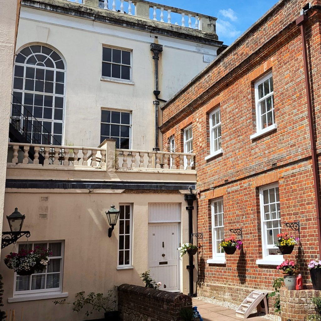 barham mews listed building maidstone kent conservation exterior community building flats