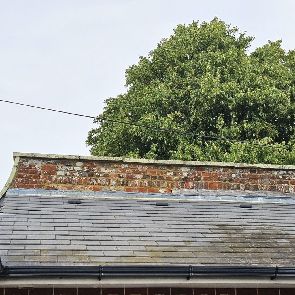 court lodge exterior brick as existing