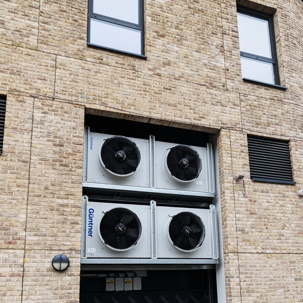 poplar data centre london construction exterior