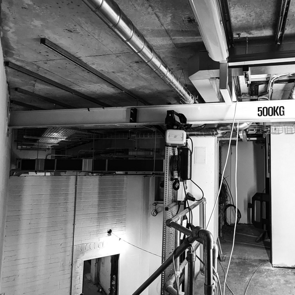 poplar data centre london construction interior