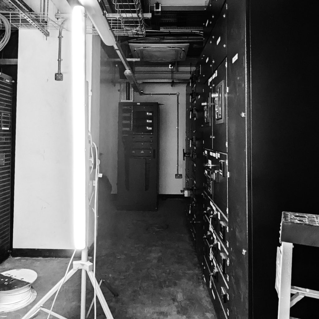 poplar data centre london construction interior