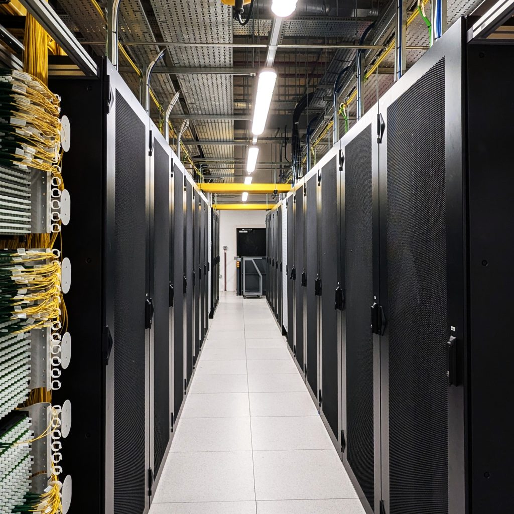 poplar data centre london construction interior