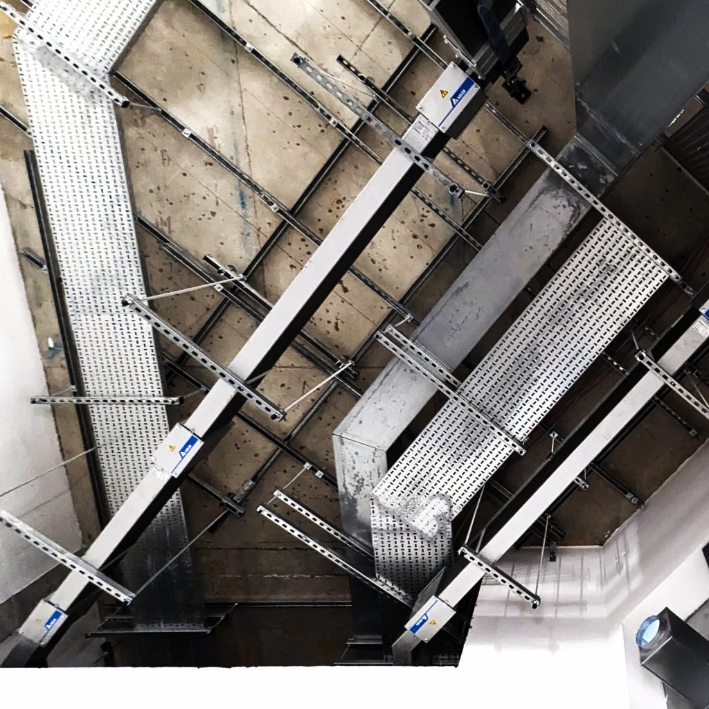 poplar data centre london construction interior
