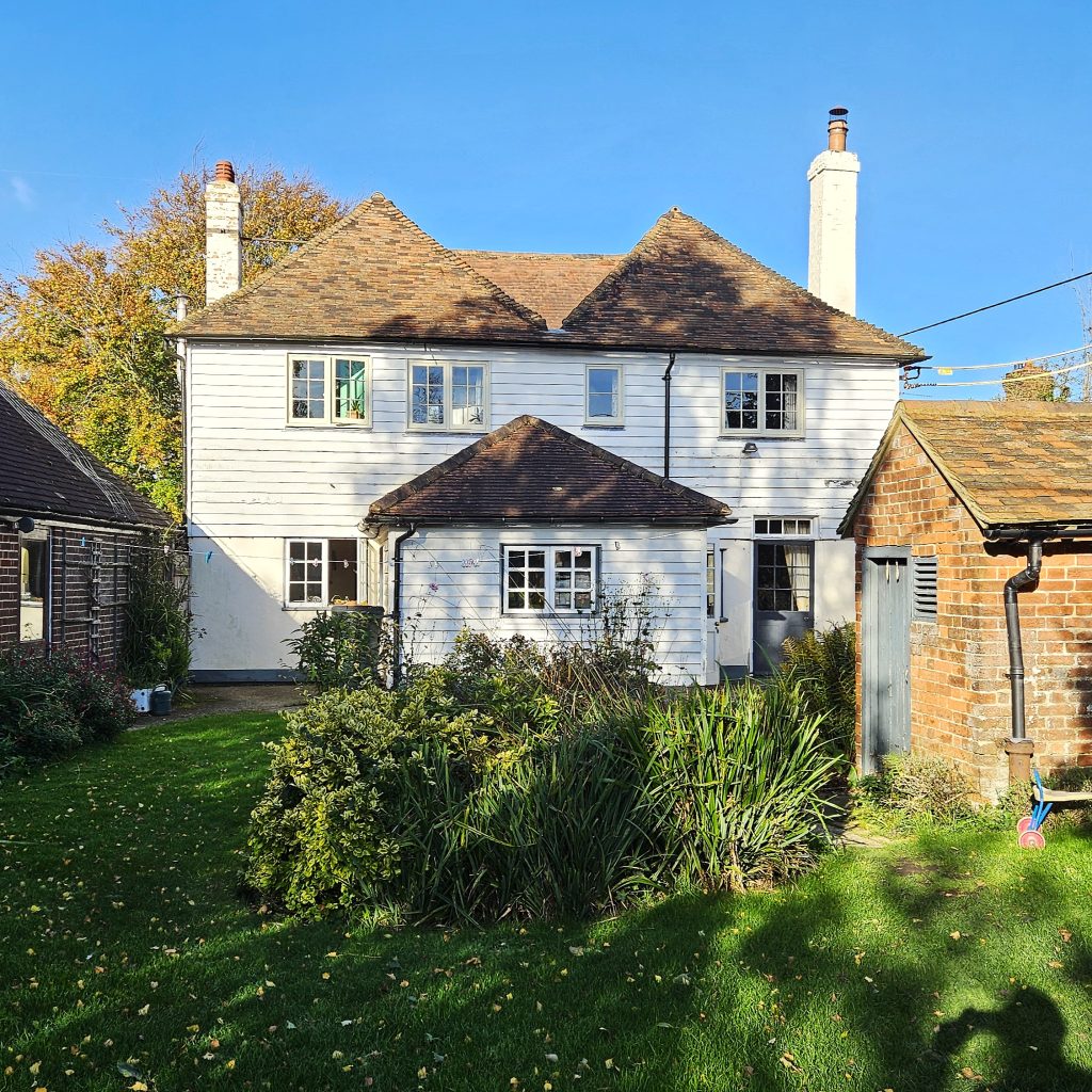The windmill throwley forstal listed building exterior existing