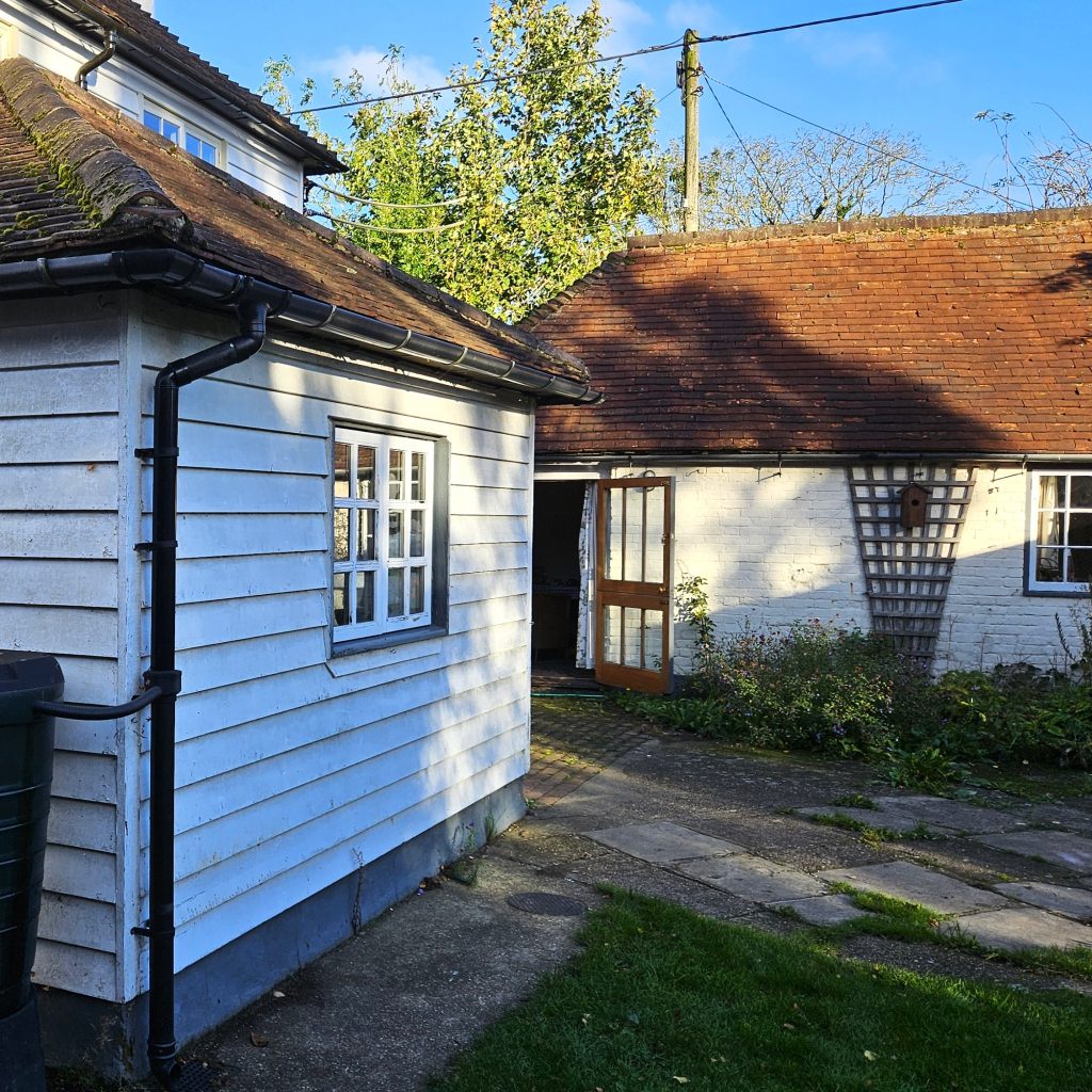 The windmill throwley forstal listed building exterior existing