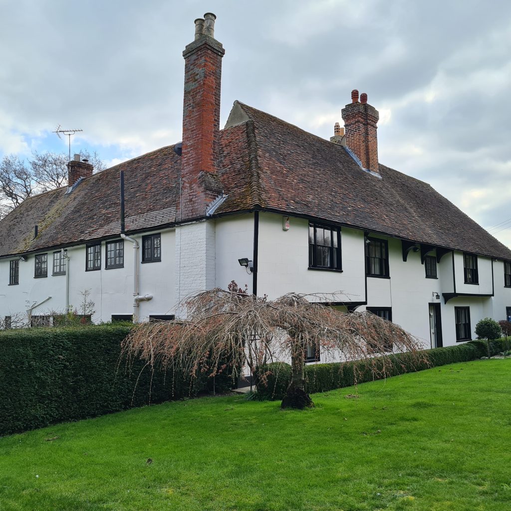 Popes Hall Grade II Listed Wealden Hall House exterior
