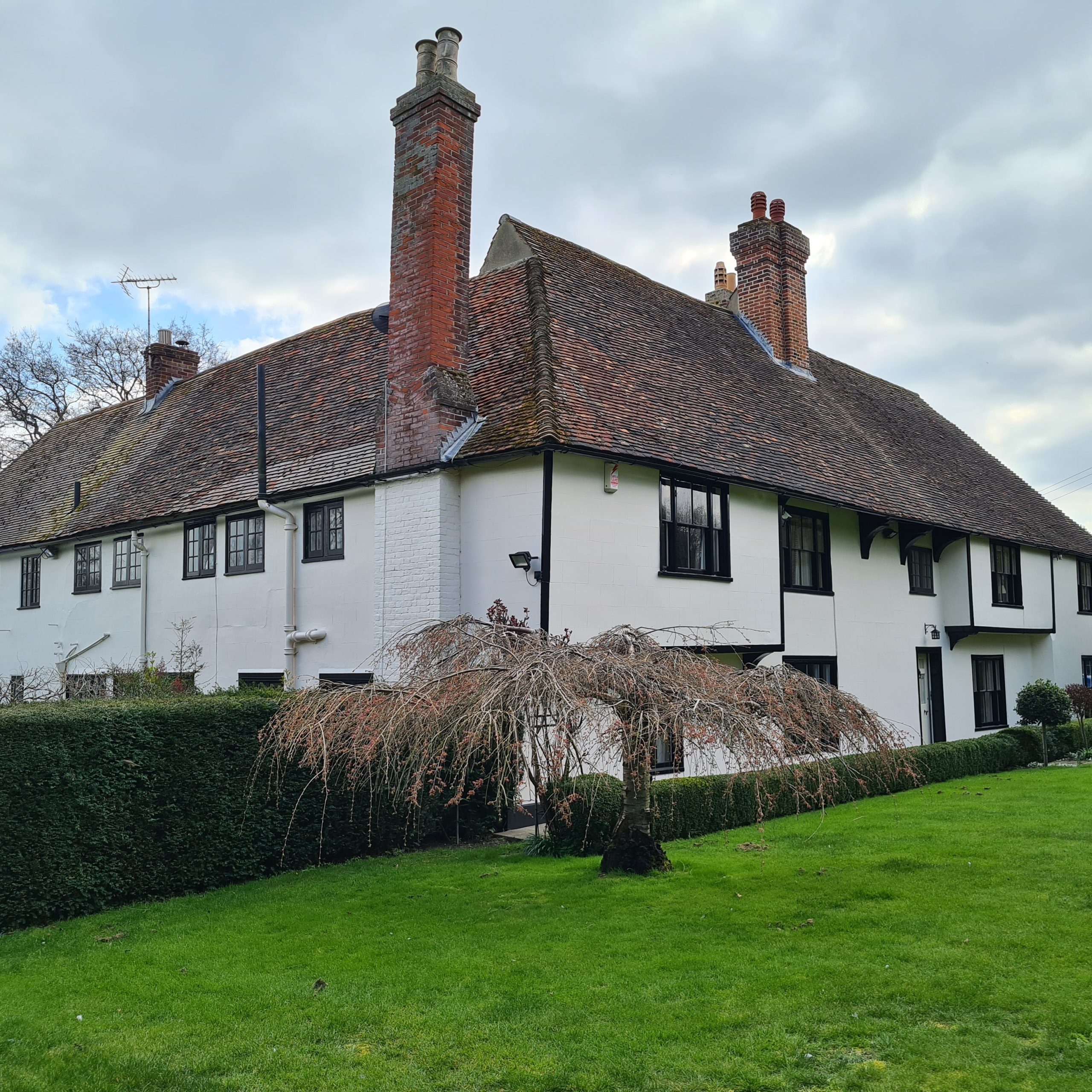 Popes Hall Grade II Listed Wealden Hall House exterior